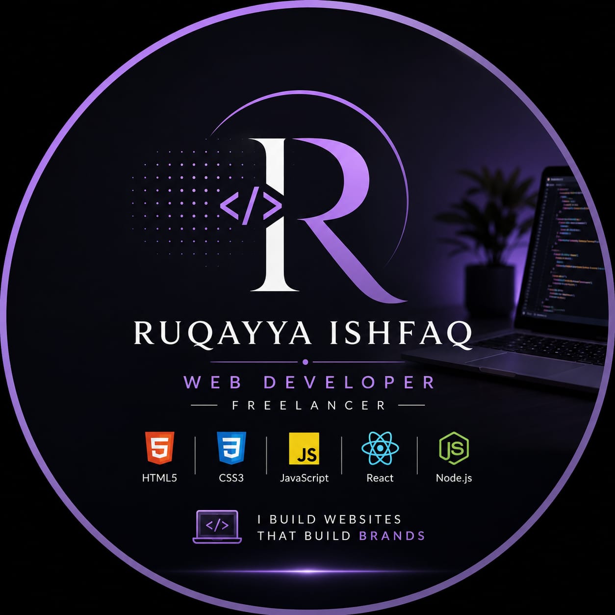 Ruqayya Ishfaq brand mark